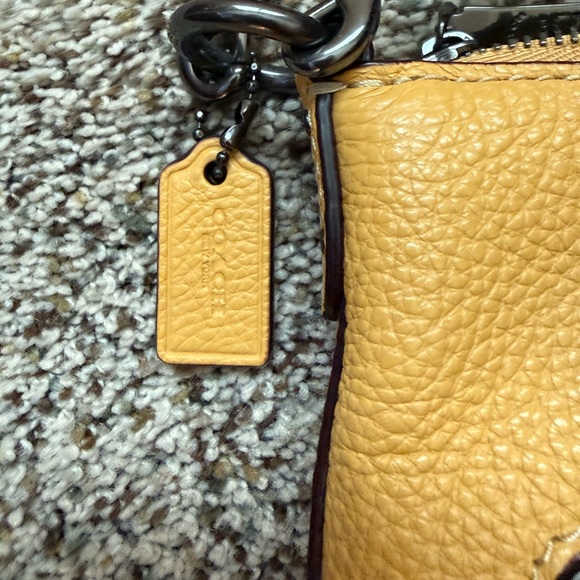 Coach Yellow Mini Crossbody Bag - Picture 4 of 9